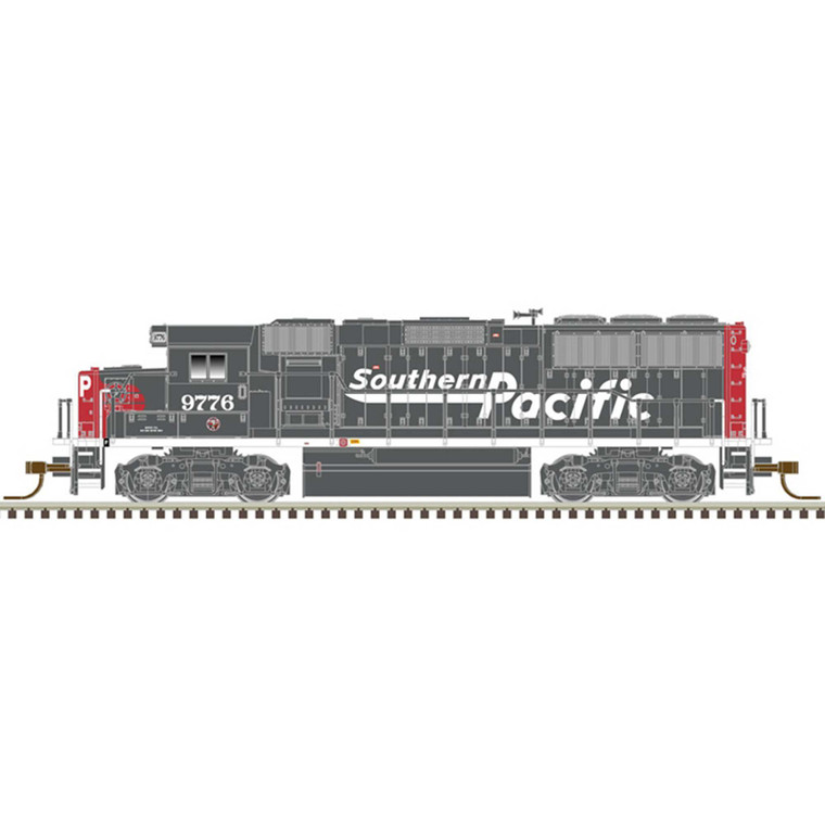 Atlas Model Railroad - Southern Pacific 9776 (gray/red) - 40004898 Atlas Model Railroad - Southern Pacific 9776 (gray/red) - 40004898