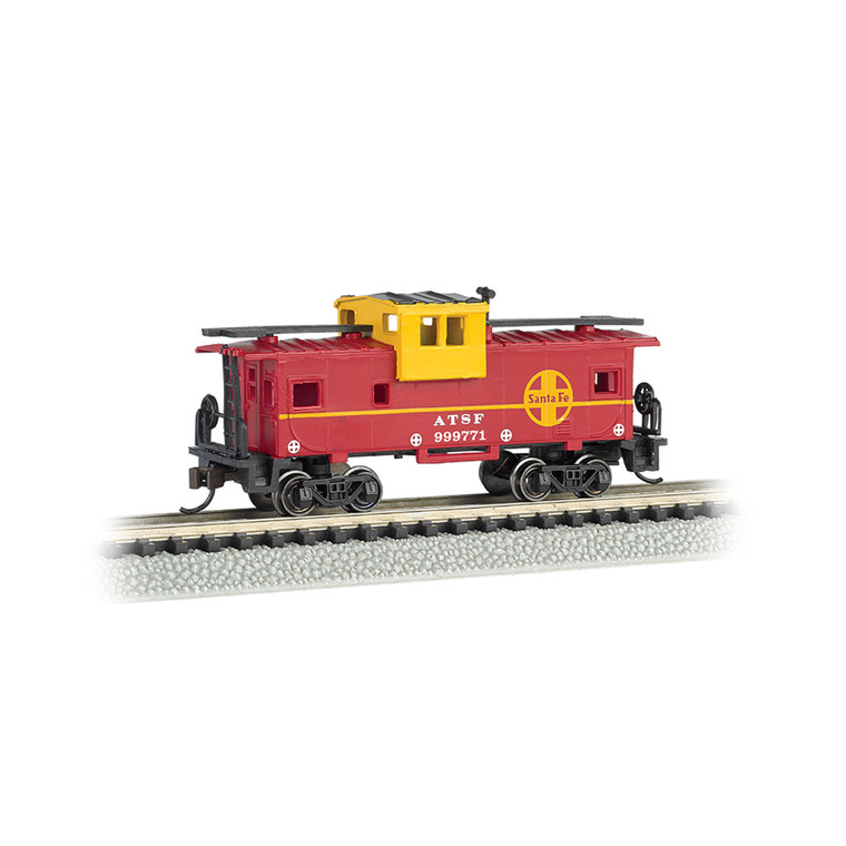 Bachmann Industries - N 36' Wide Vision Caboose, Sf - 70754