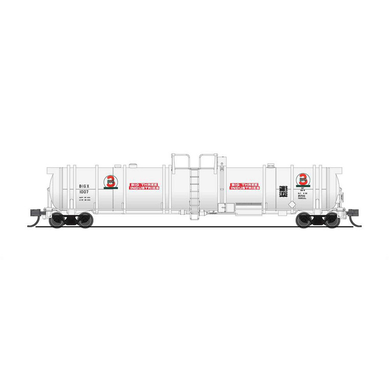 Broadway Limited Imports - N, Cryogenic Tank Car, Big 3, 2-pack - 8143 Broadway Limited Imports - N, Cryogenic Tank Car, Big 3, 2-pack - 8143