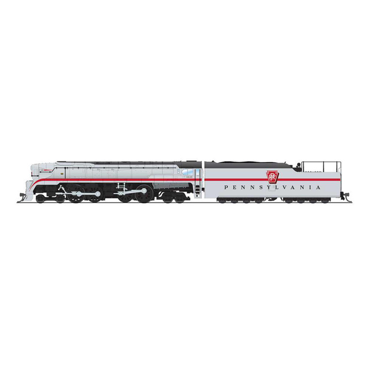 Broadway Limited Imports - N, Prr T1 Duplex, #5545 Silver W/red Fantasy Prgn4 - 8028