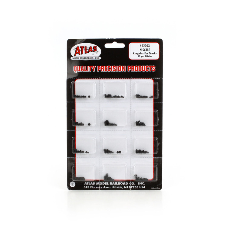 Atlas Model Railroad - N Truck King Pins - 22003 Atlas Model Railroad - N Truck King Pins - 22003