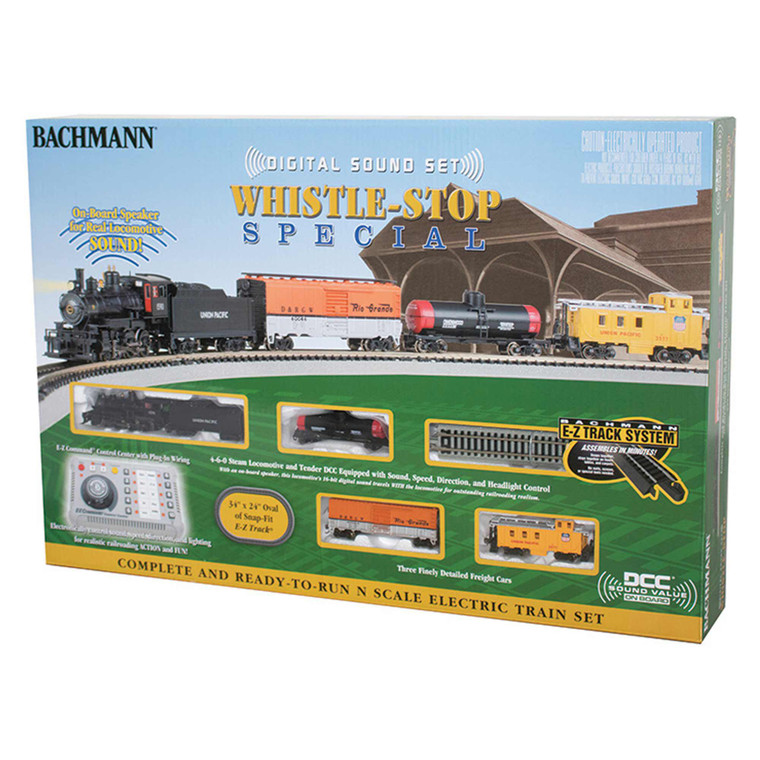 Bachmann Industries - N Whistle-stop Special Set W/dcc - 24133