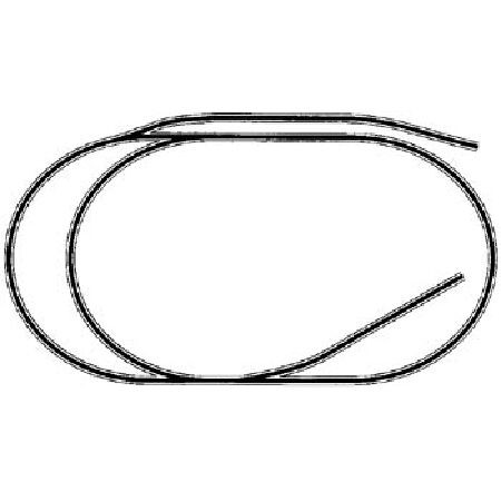 Atlas Model Railroad - N-2: Loop W/passing Track & Sidings (ds) - 11002