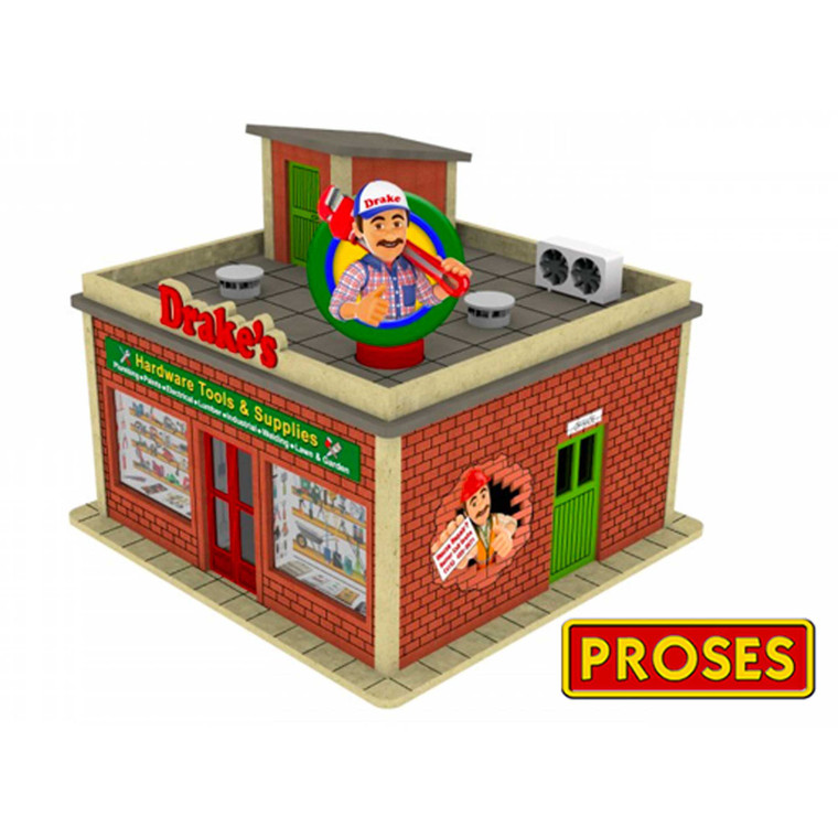 Bachmann Industries - O Scale Drake's Hardware Store - 39123