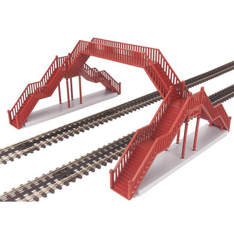 Atlas O - O Scale Double Track Pedestrian Crosswalk - Red - 669181