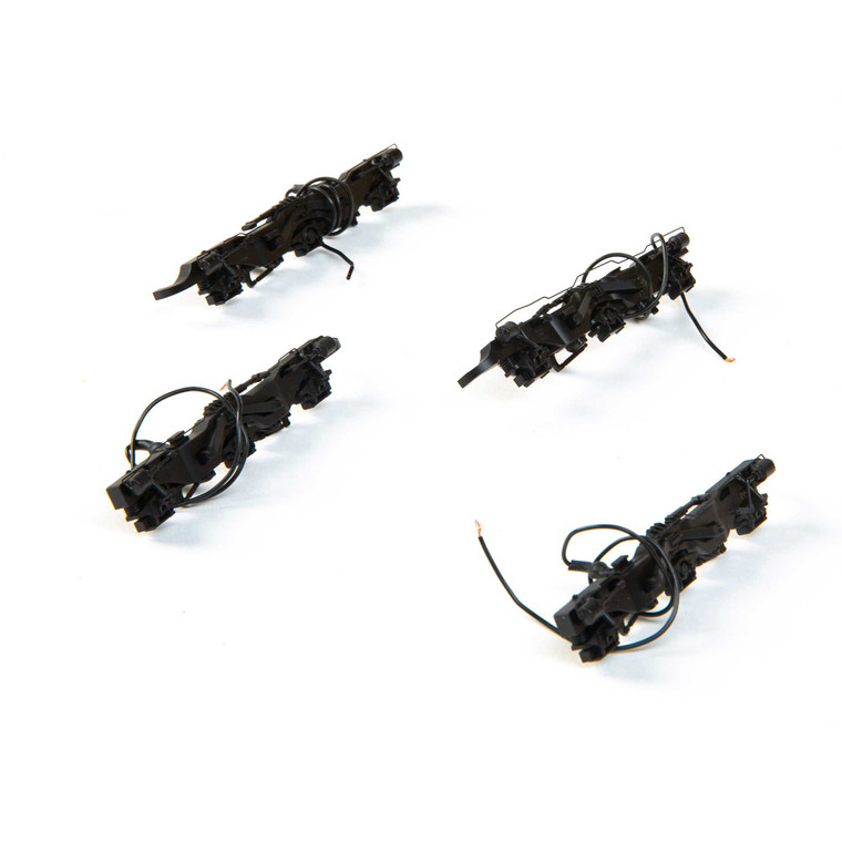 Athearn - Ho Sideframe Set/steerable Assy, Es44/gevo (4) - G69826