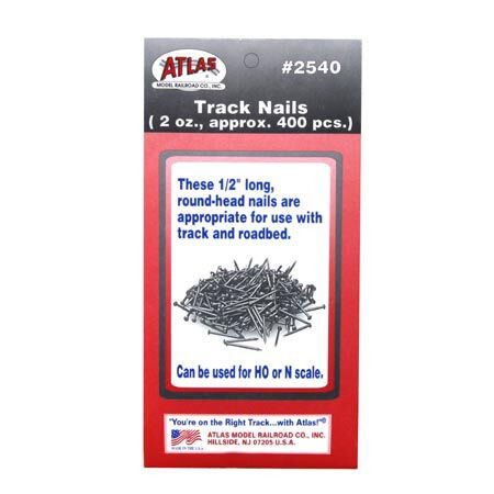 Atlas Model Railroad - Track Nails (400 Approx.) - 2540