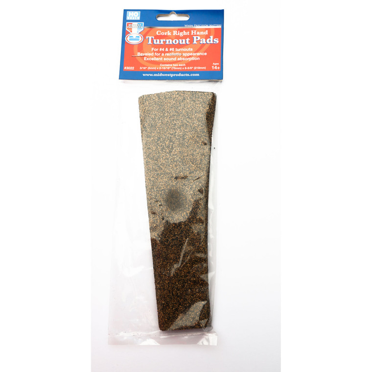 Midwest Products - Ho Beveled Switch Pad, Right-hand (2) - 3022