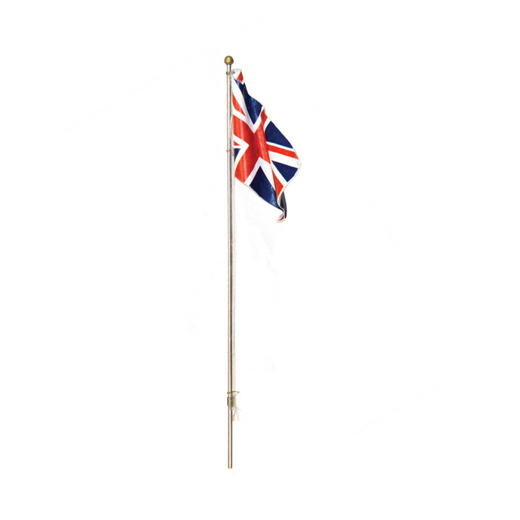 Woodland Scenics - Medium Union Jack Flag Pole - JP5959 Woodland Scenics - Medium Union Jack Flag Pole - JP5959