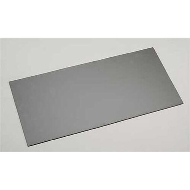 Evergreen Scale Models - Black Styrene Sheets, .08x6x12 - 9517