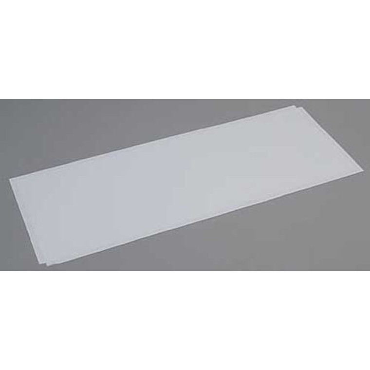 Evergreen Scale Models - White Sheet .080 X 8 X 21 (2) - 9107