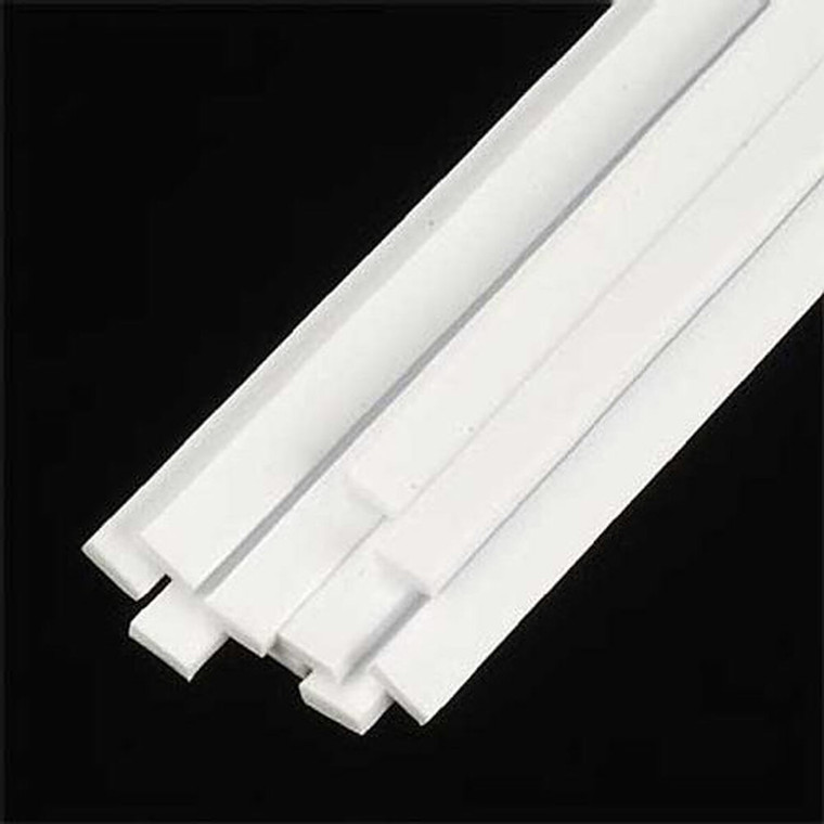 Plastruct - Ms-319 Rect Strip,.030x.187 (10) - 90738