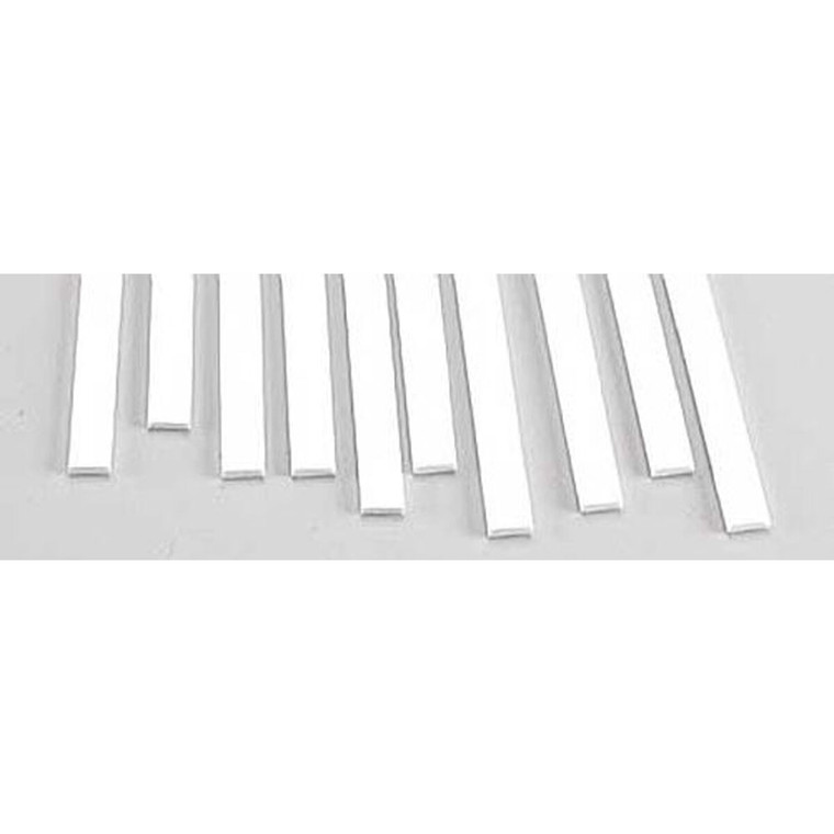 Plastruct - Ms-825 Rect Strip,.080x.250 (10) - 90769