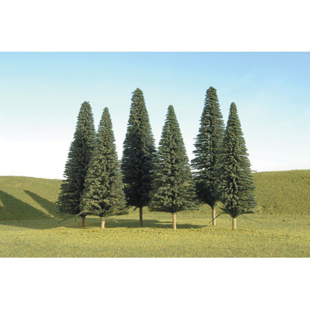 Bachmann Industries - Scenescapes Pine Trees, 5-6 (6) - 32001