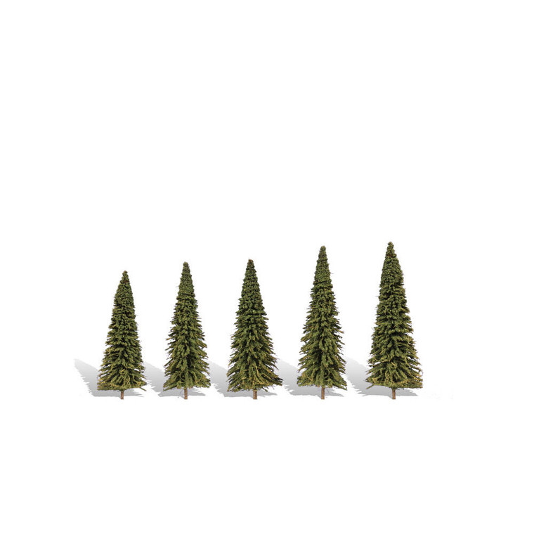 Woodland Scenics - Classics Tree, Forever Green 2.5-4 (5) - TR3565