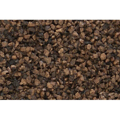 Woodland Scenics - Coarse Ballast Bag, Dark Brown/18 Cu. In. - B85