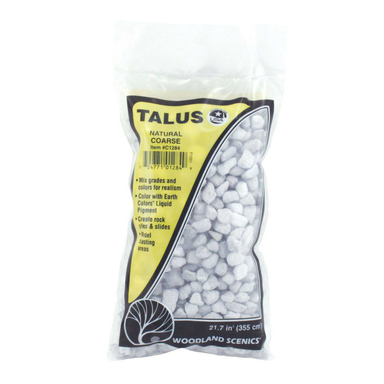 Woodland Scenics - Coarse Talus Bag, Natural/21.7 Cu In - C1284