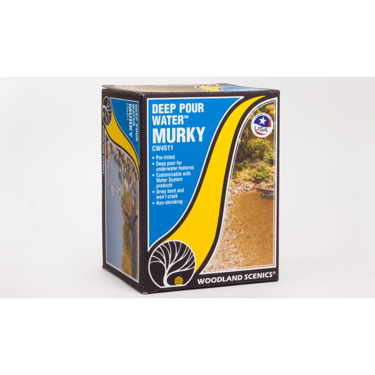 Woodland Scenics - Deep Pour Water, Murky - CW4511 Woodland Scenics - Deep Pour Water, Murky - CW4511