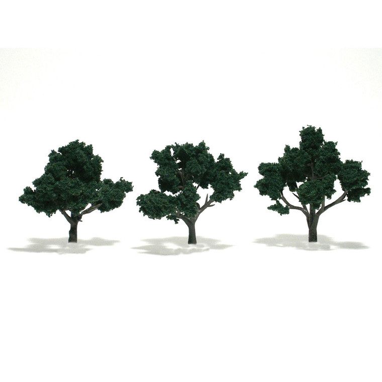 Woodland Scenics - Ready-made Tree, Dark Green 3-4 (3) - TR1508 Woodland Scenics - Ready-made Tree, Dark Green 3-4 (3) - TR1508