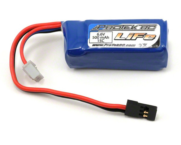 Protek RC - 6.6V 500mAh 15C LiFe Stick Battery Pack - 5183