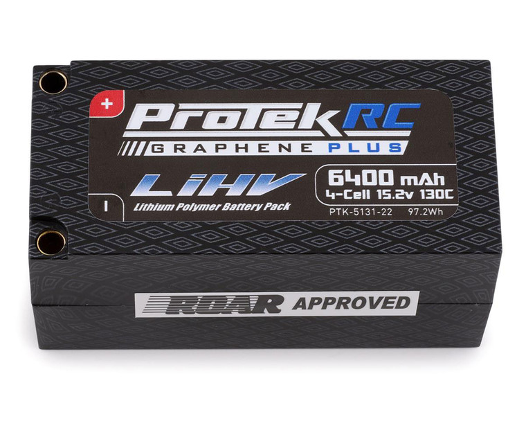 Protek RC - 4S 130C Low IR Si-Graphene+ HV Shorty LiPo Battery - 513122