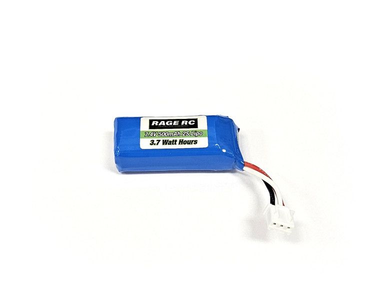Rage RC - 7.4V 500mAh LiPo Battery; Mini Trek - C2480