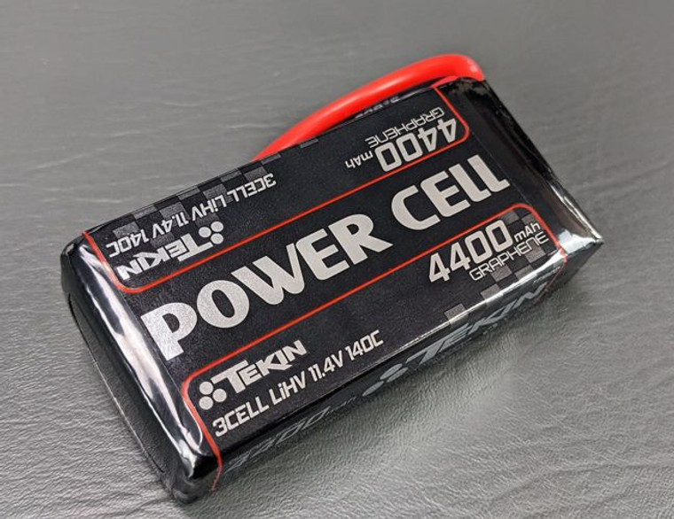 Tekin - 3S HV 4400mAh 140C Soft T Plug Graphene LiPo - TT1622 Tekin - 3S HV 4400mAh 140C Soft T Plug Graphene LiPo - TT1622