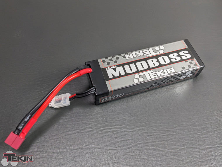 Tekin - 2S 5200mAh 50C Mudboss Tplug Titanium LiPo - TT1658 Tekin - 2S 5200mAh 50C Mudboss Tplug Titanium LiPo - TT1658