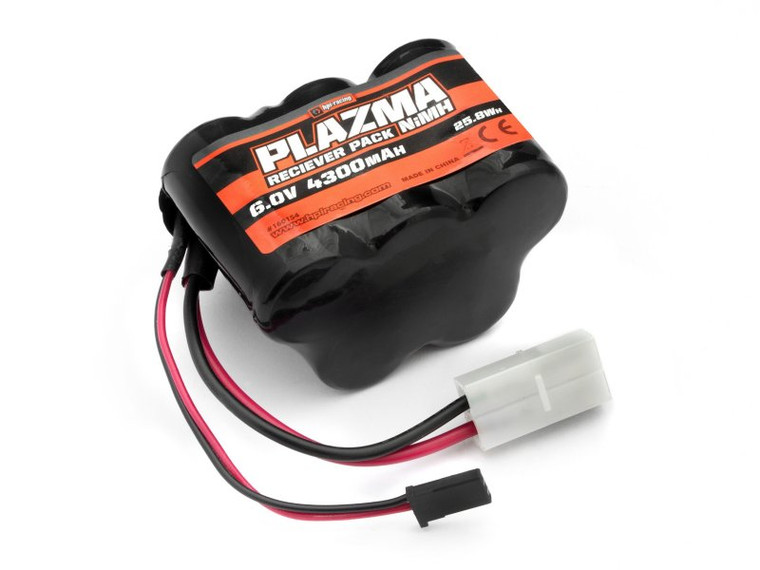 HPI Racing - Plazma 6.0V 4300mAh NiMH Baja Receiver Battery - 160154