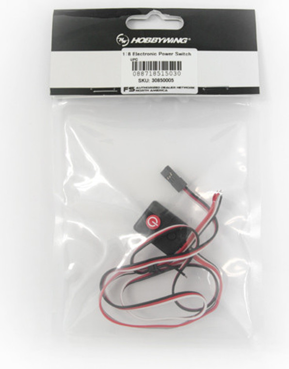 Hobbywing - 1:8 Electronic Power Switch for XR8 - 30850005 Hobbywing - 1:8 Electronic Power Switch for XR8 - 30850005