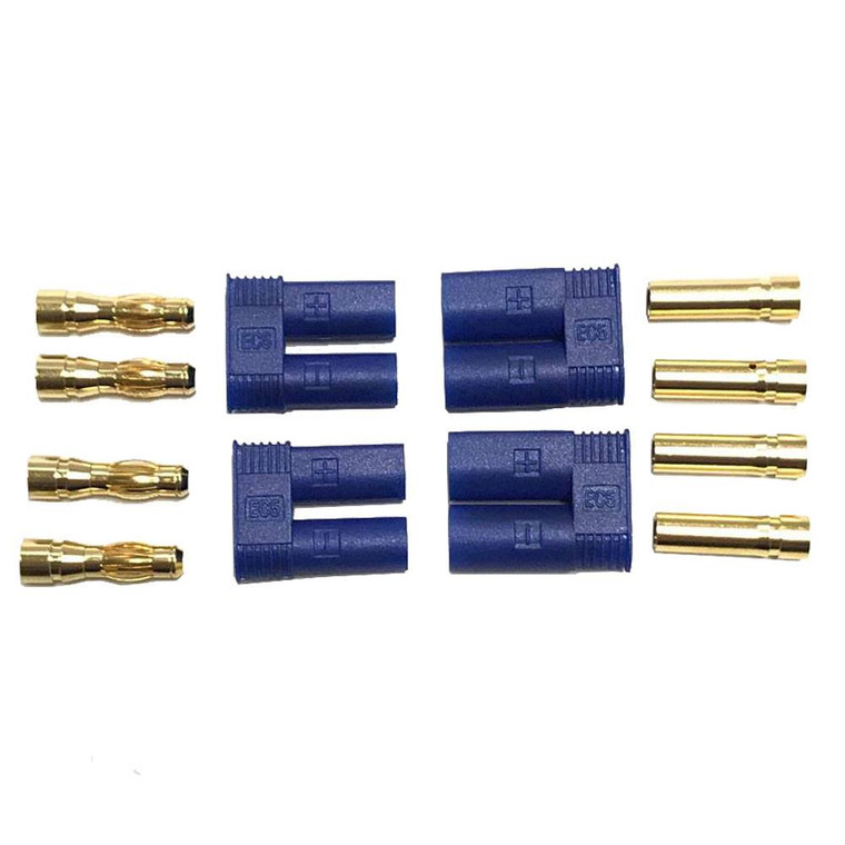 Maclan Racing - EC5 Connectors (2 Female + 2 Male) - MCL4157