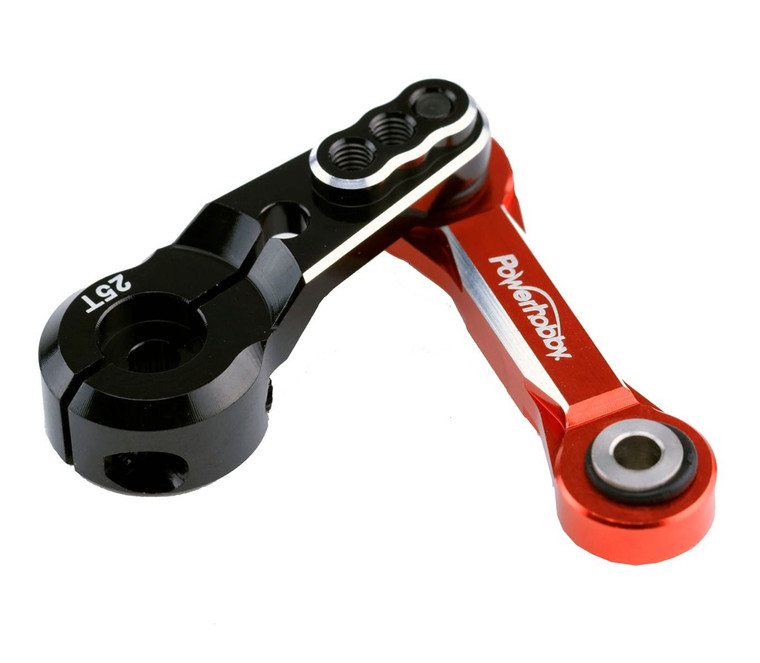 Power Hobby - Aluminum Fixed Link Steering 25T Arm Arrma Kraton Outcast - PHARRMA01