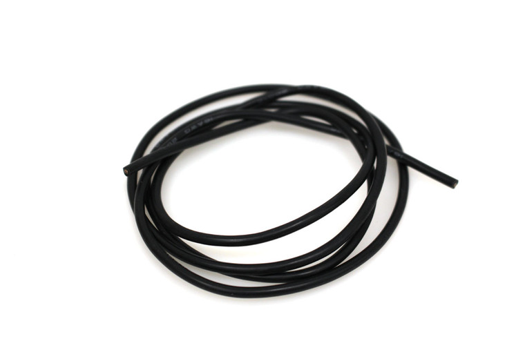 Racers Edge - 16 Gauge Silicone Wire, 3' Black - 1218