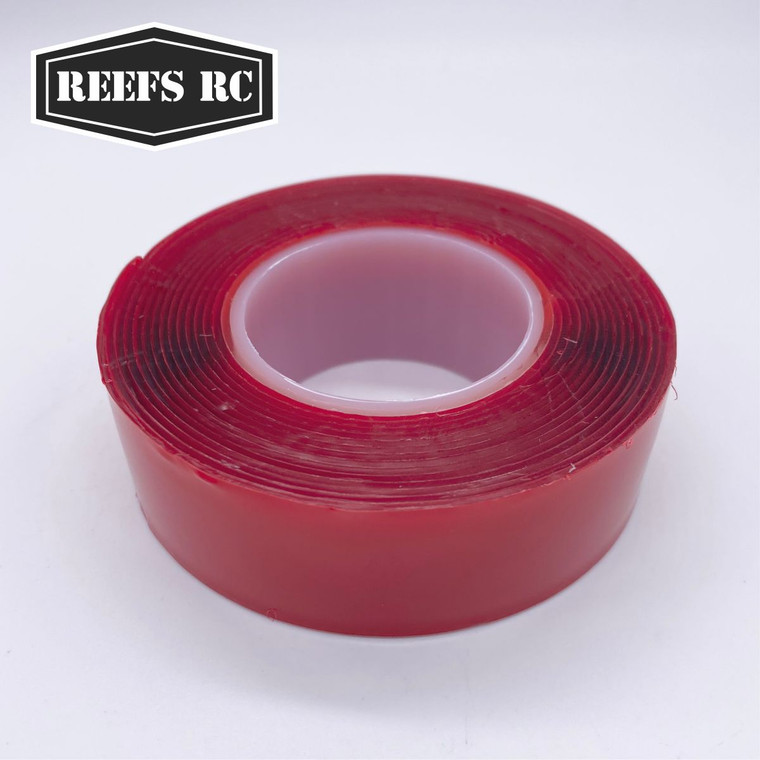 Reef's RC - 9' Long Servo Tape Double Sided Clear - REEFS91