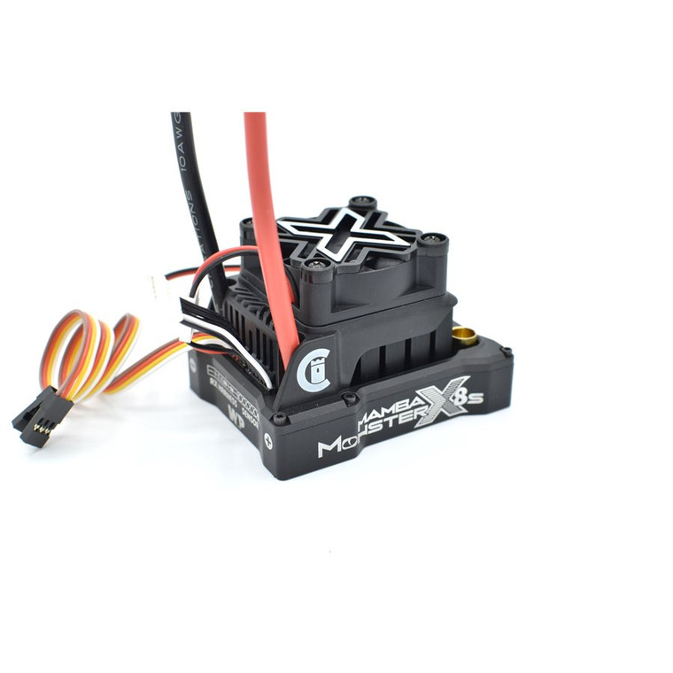 Castle Creations - Mamba Monster X 8S, 33.6V ESC, 8A Peak BEC - 010-0165-00
