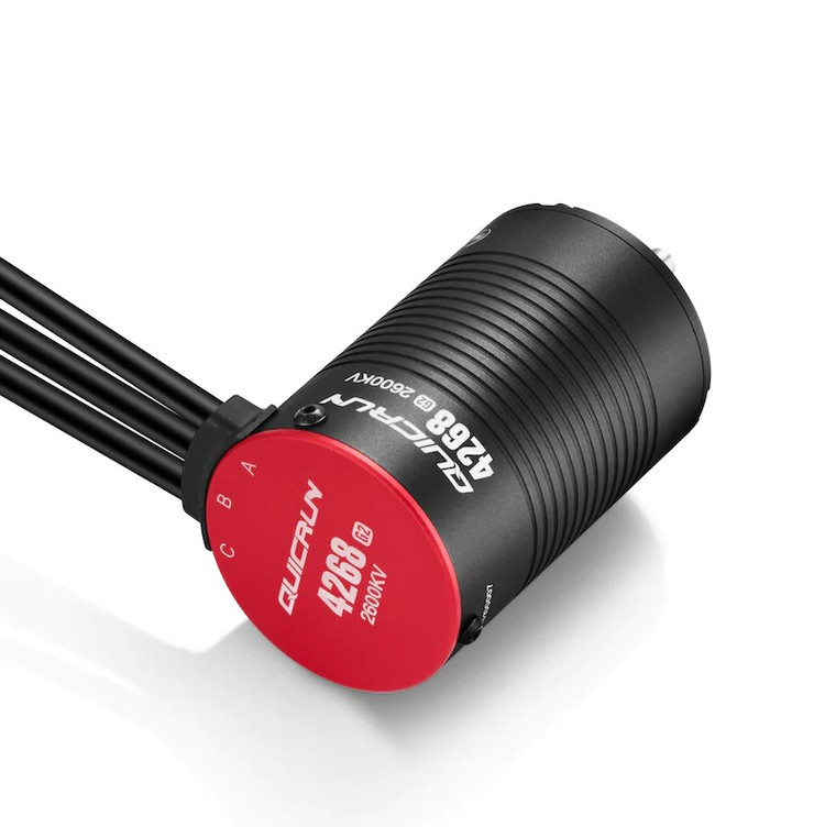 Hobbywing - Quicrun 4268SL 2600KV Black G2 Motor - 30404600