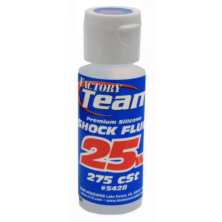 Team Associated - 25Wt Silicone Shock Oil, 2oz - 5428