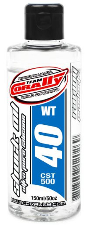 Corally - Ultra Pure Silicone Shock Oil - 40 WT - 150ml - 81940 Corally - Ultra Pure Silicone Shock Oil - 40 WT - 150ml - 81940