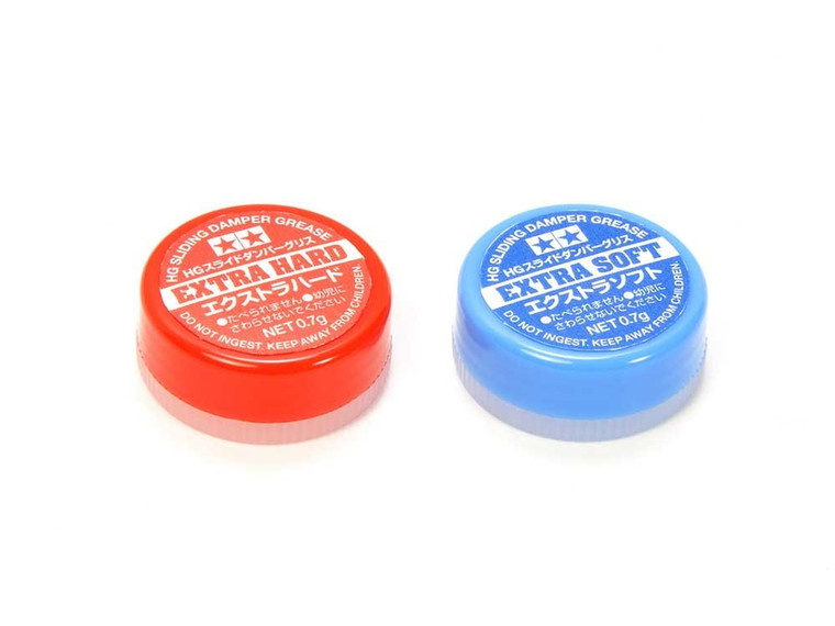 Tamiya - JR HG Sliding Damper Grease Extra Hard & Extra Soft - 15471