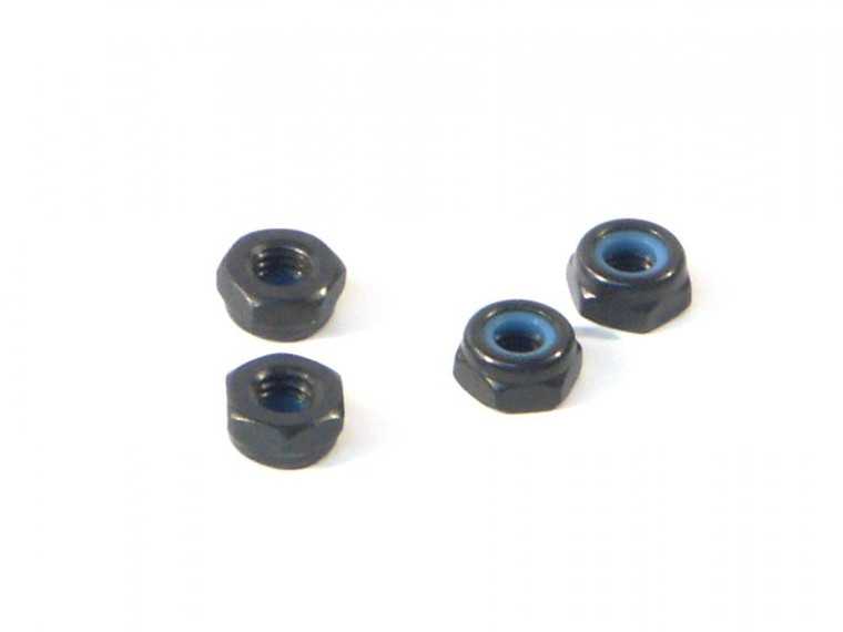 HPI Racing - Lock Nut M3 Thin Type (4pcs) - Z676