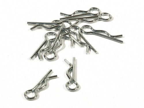 HPI Racing - Body Pin (6mm/Silver/Medium/20pcs) - 6122