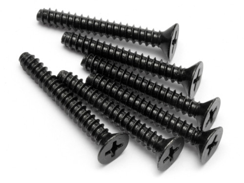 HPI Racing - Tp. Flat Head Screw M4X30mm (6pcs) - Z649