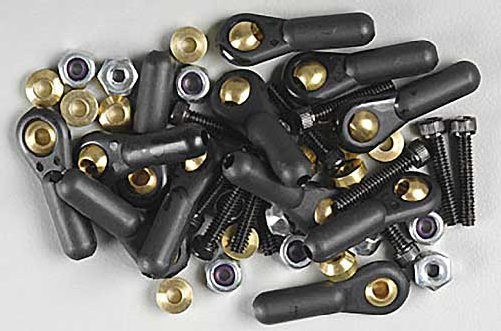 Dubro - 4-40 Heavy Duty Ball Links 12/pkg - 2263