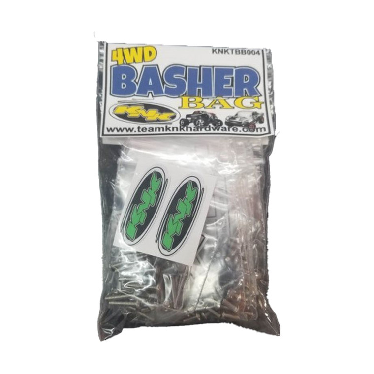 Team KNK - Stainless Hardware Kit for 1 of 3 Traxxas 4WD vehicles - TBB004