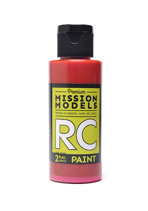 Mission Models - RC Paint 2 oz bottle Red - MMRC-003