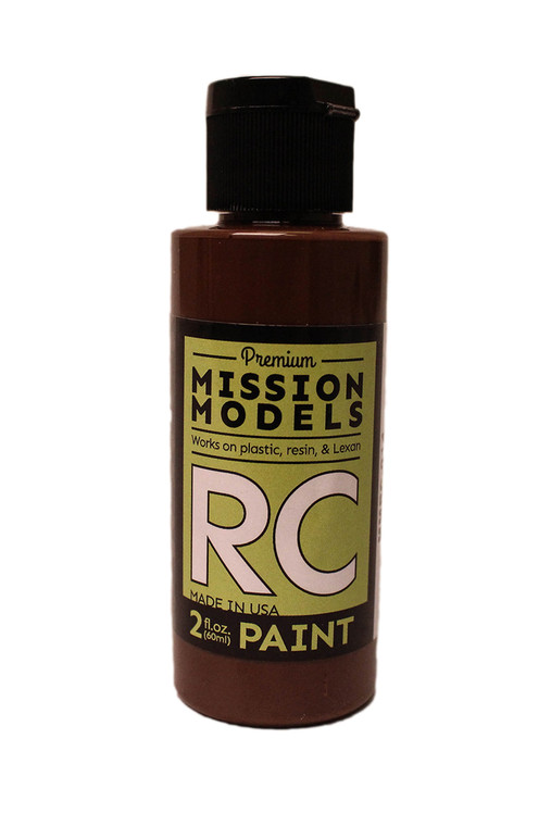 Mission Models - RC Paint 2 oz bottle Dark Brow - MMRC-014