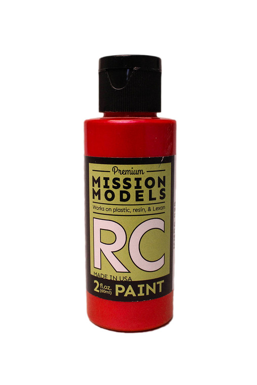 Mission Models - RC Paint 2 oz bottle Iridescent Red - MMRC-029 Mission Models - RC Paint 2 oz bottle Iridescent Red - MMRC-029