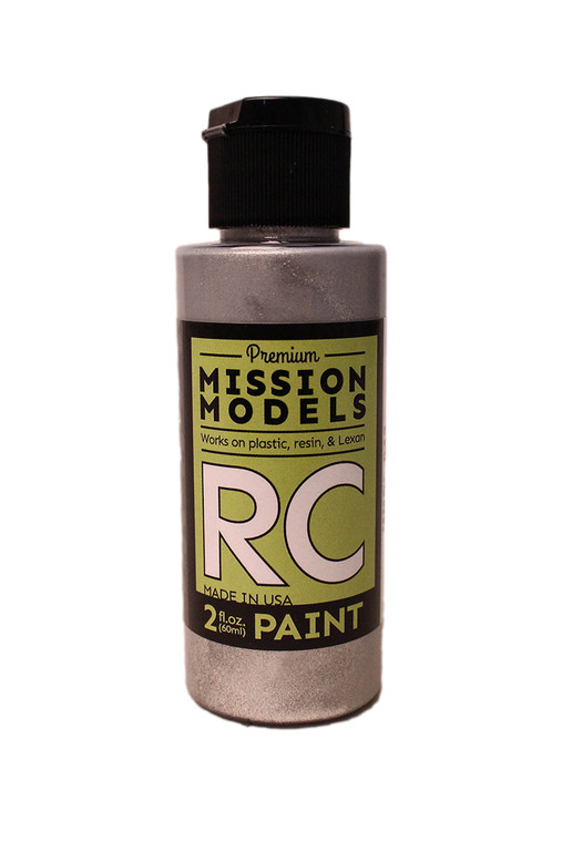 Mission Models - RC Paint 2 oz bottle Chrome - MMRC-042