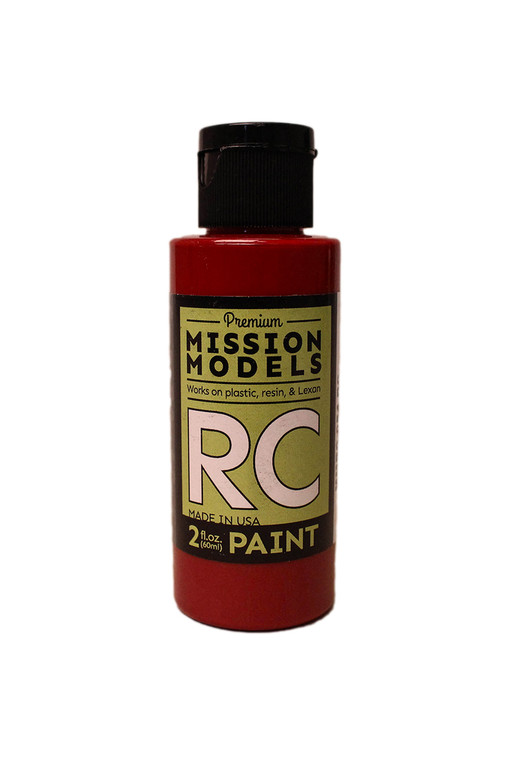Mission Models - RC Paint 2 oz bottle Translucent Red - MMRC-054