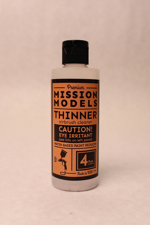 Mission Models - Acrylic Thinner / Reducer / Airbrush Cleaner 4oz Bottle - MMA-003